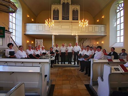 Der Kirchenchor bei seinem 90-ten Jubiläum